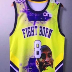 Kobe No.8 retired collector’s jersey,NBA basketball uniform,vest